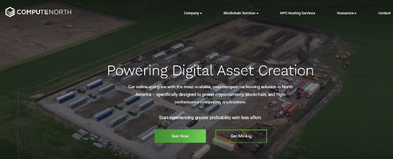 Майнинг 2021 площадка Compute North. Обзор от биткоин миксер mixer.money