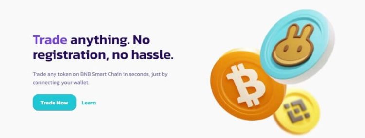 PANCAKESWAP на рынке с 2020 года.