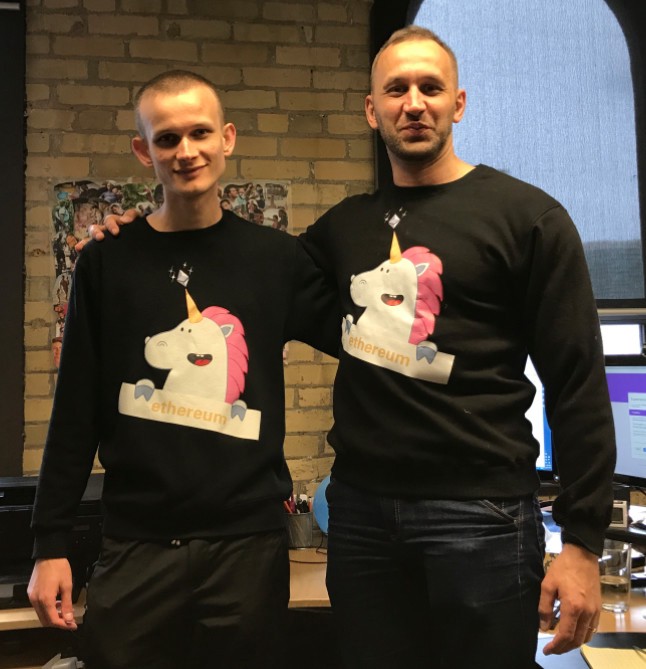 Виталик и Дмитрий Бутерины - создатели блокчейна Эфириум