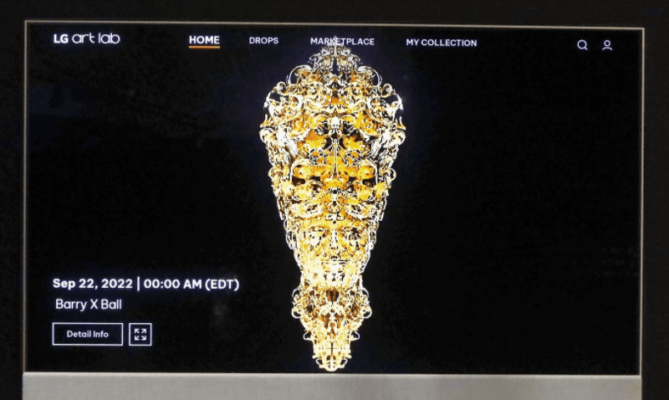 Покупка NFT в интерфейсе smart TV. Обзор от биткоин миксер mixer.money