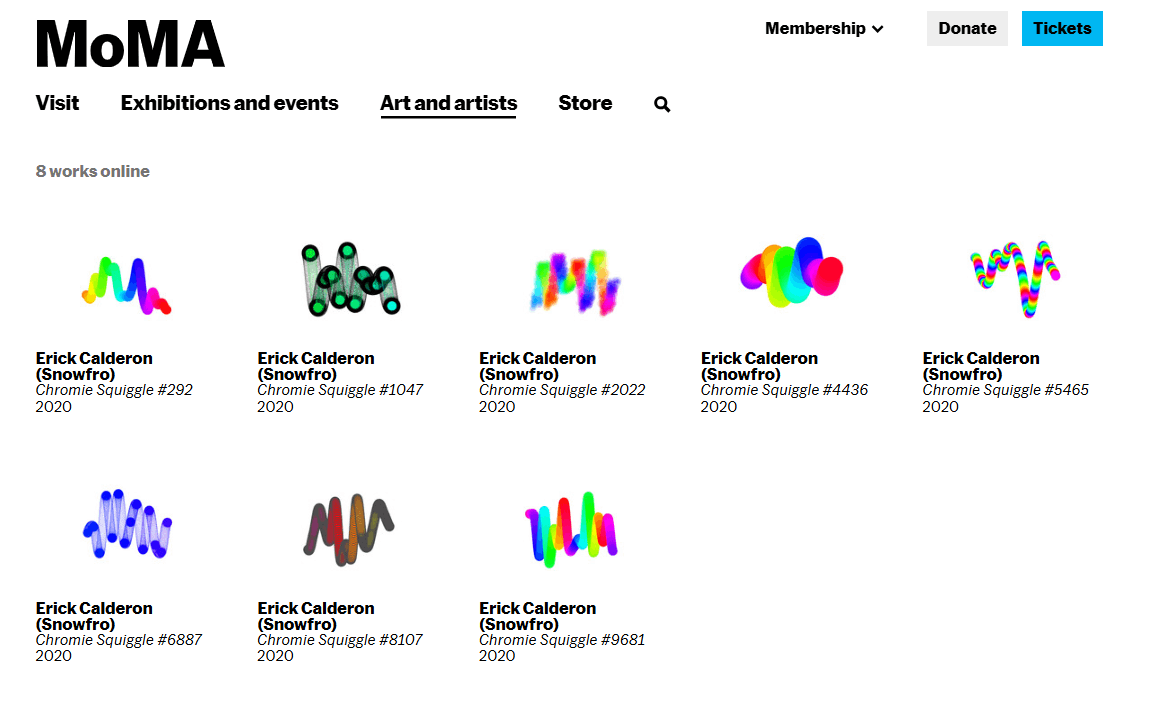 Приобретение Chromie Squiggles