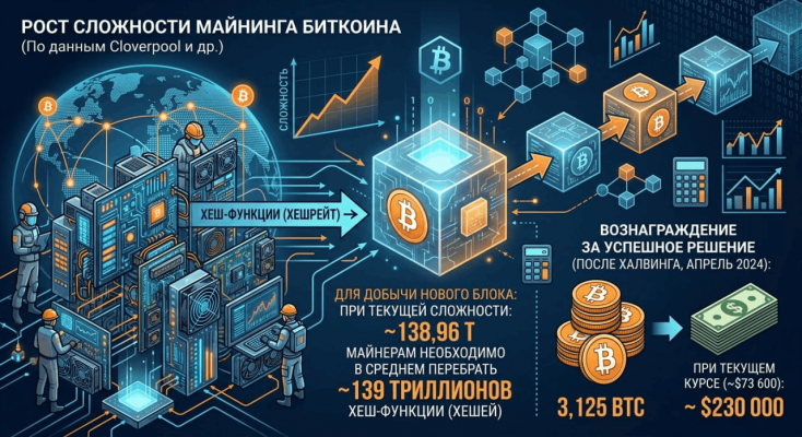 Сложность майнинга биткоина. Обзор биткоин миксер mixer.money