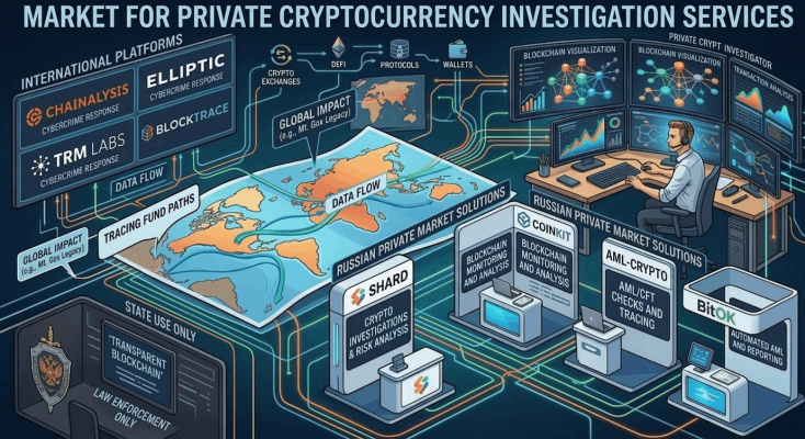 The cryptocurrency investigation market. A review by a Bitcoin mixer: mixer.money