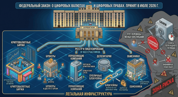 Russia’s new cryptocurrency law. A review by a Bitcoin mixer: mixer.money