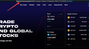 BitMEX shutdown