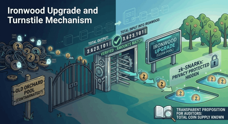Ironwood upgrade. A review by a Bitcoin mixer: mixer.money