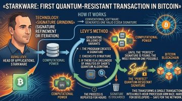 First-ever quantum-resistant transaction. A review by a Bitcoin mixer: mixer.money