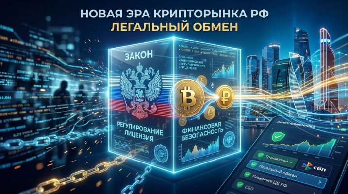 Официальные криптообменники начали работать в РФ